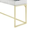 Modern Textured Front Panels on Fredie Collection Home Office Desk