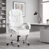 Vexol Enosburg Executive Chair with Tufted Faux Leather and Headrest