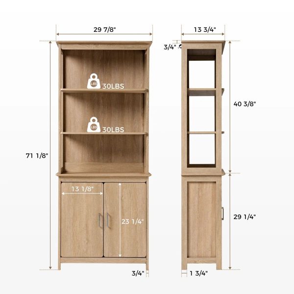 Matching 4-Drawer Oak Filing Cabinet for Home Office Storage